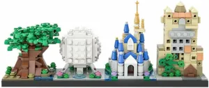Iconic Theme Park Lite Version 529 Pieces Building Toys Set MOC Build Gift for Age 18 