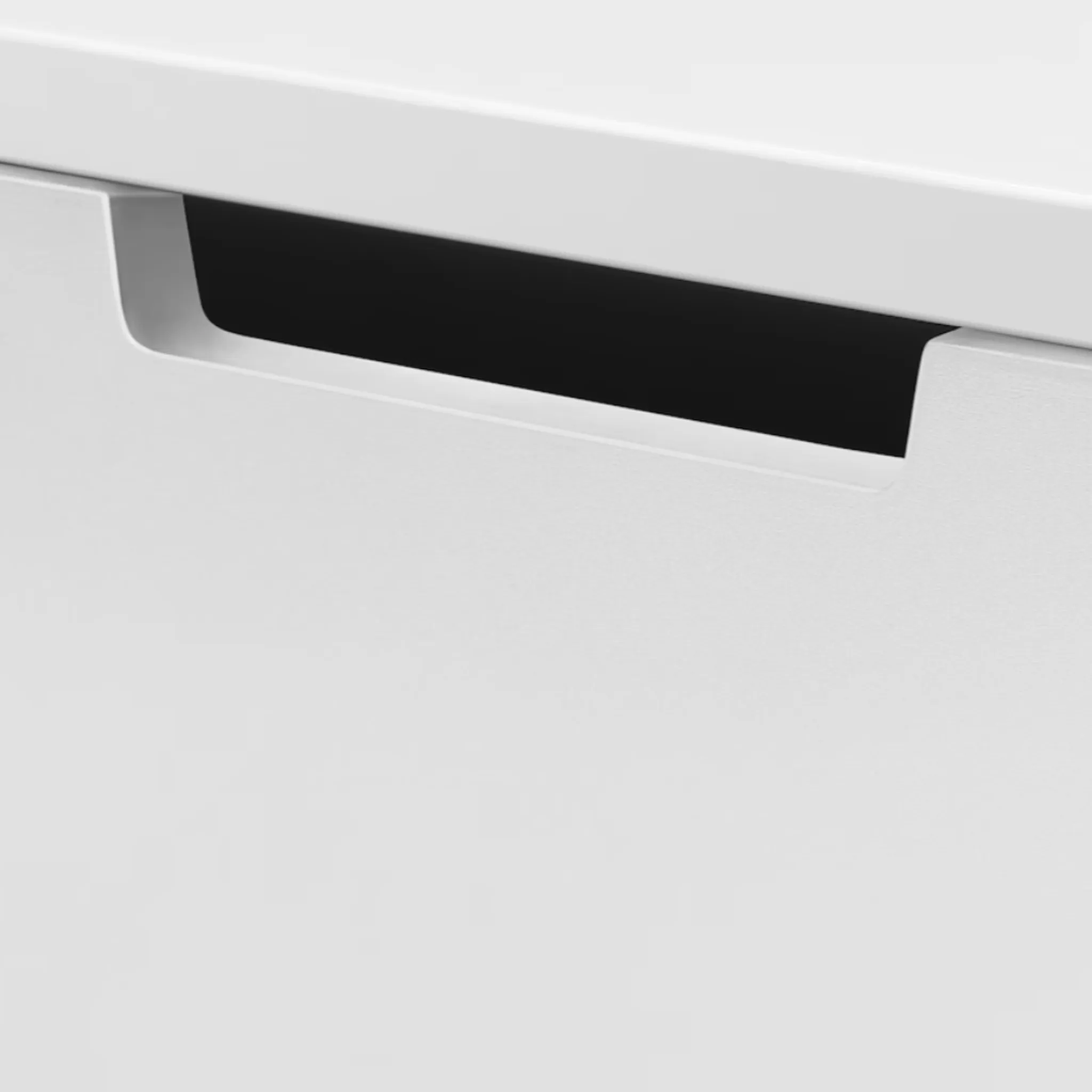 Ikea Nordli Chest of 2 Drawers, 80x54cm, White