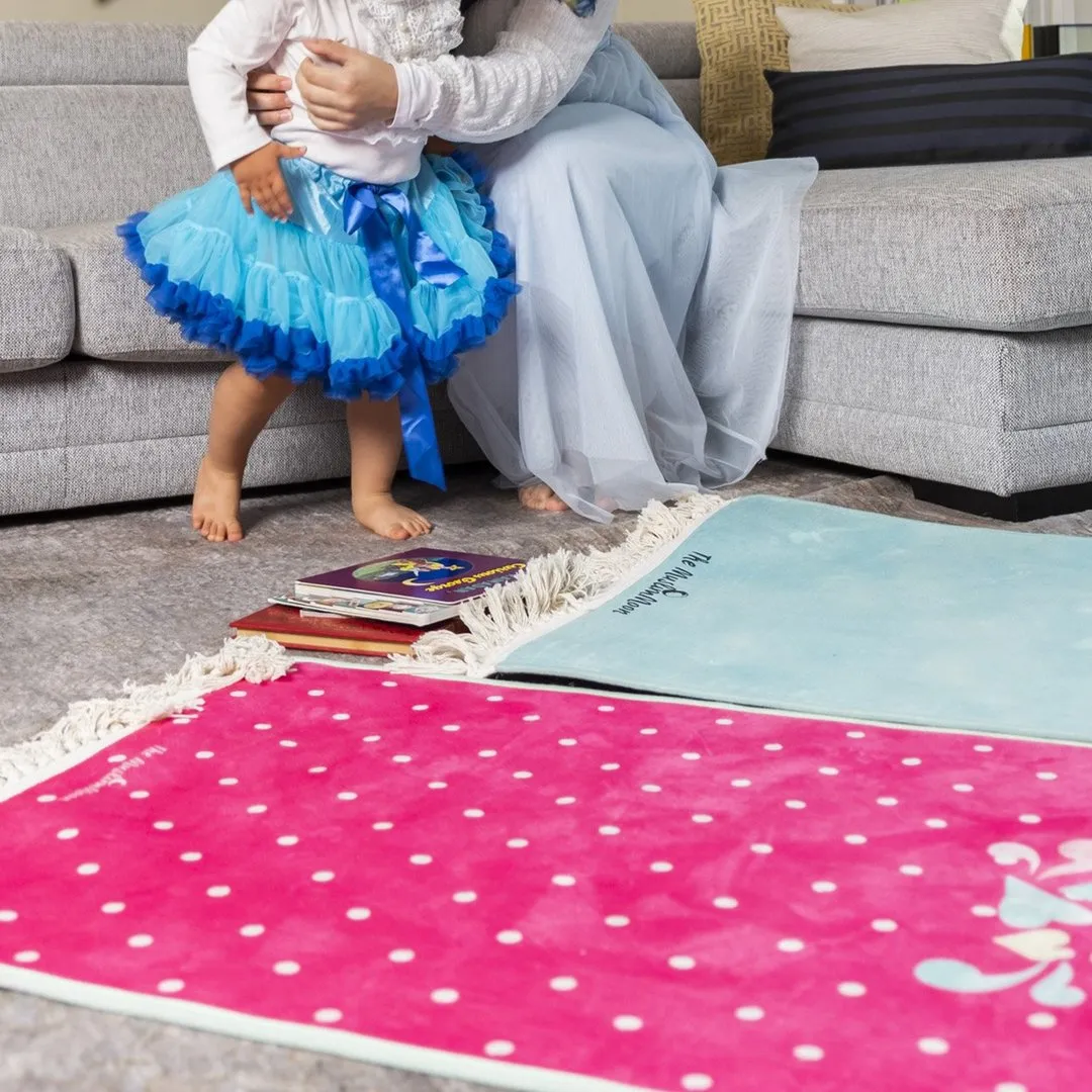 In Love With Prayer (Pink) - Salah Prayer Mat by The Muslim Moon