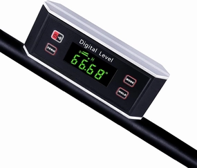 Inclinometer, Digital Protractor/Level/Angle Finder and Gauge Tools with V-Groove Magnetic Base and Backlight - Dust and Waterproof IP65 Precision Smart Level（Not include battery）
