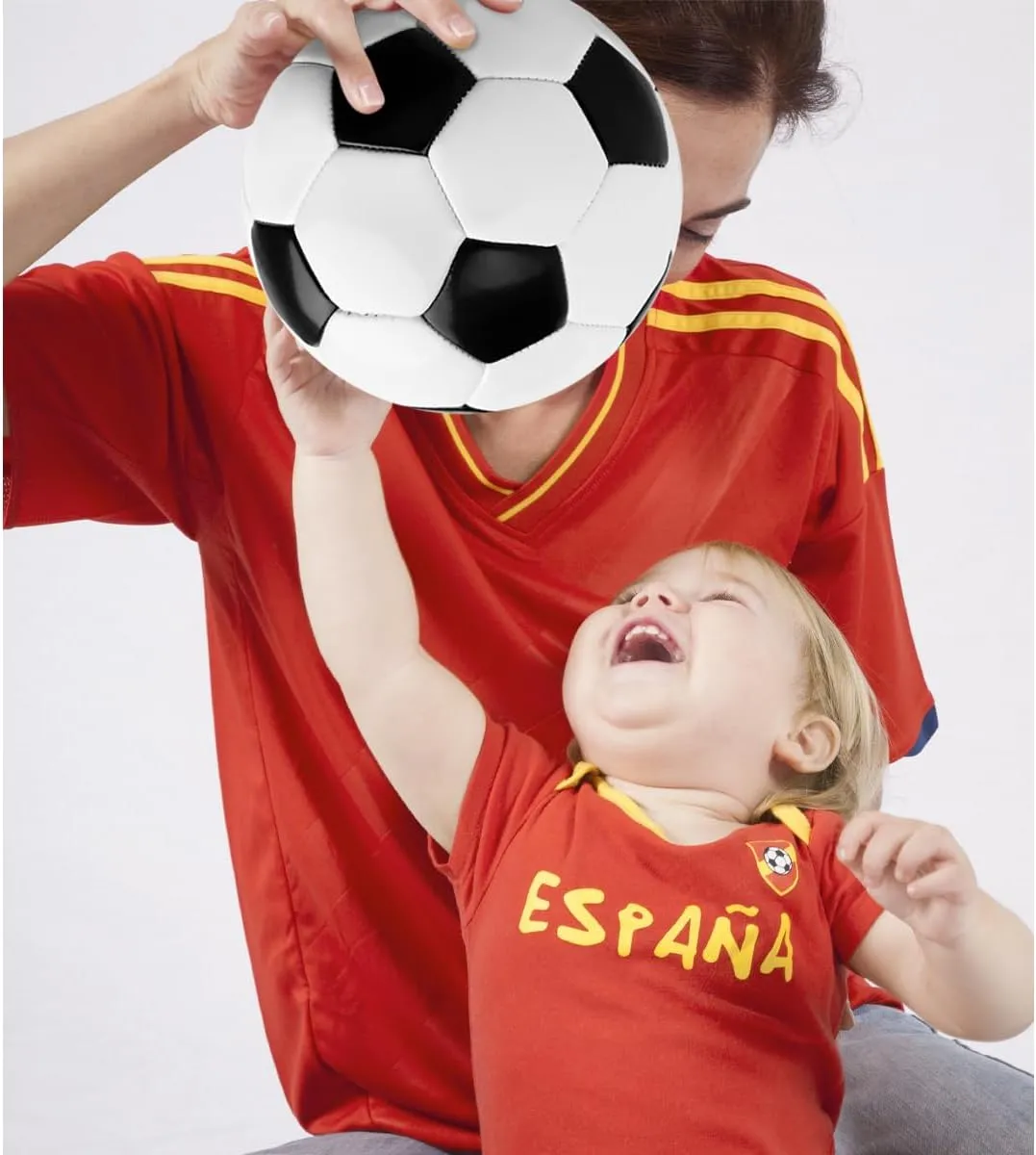 INPODAK Toddler Soccer Ball Size 3 Black and White Classic Balls for Kids 2-8 with Pump, Mesh Bag and Gift Box for Birthdays, Christmas, and Parties