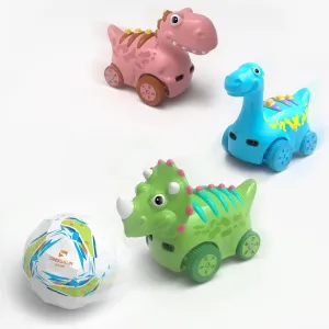 Interactive Musical Walking Following Dinosaur Toy, Rechargeable Sensory Music Development Toy, Fun Moving Toy for Kids Age 3,4,5 and Up