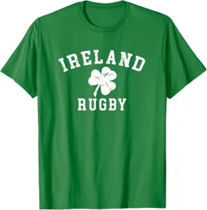 IRELAND RUGBY - Irish Shamrock Rugby T-Shirt