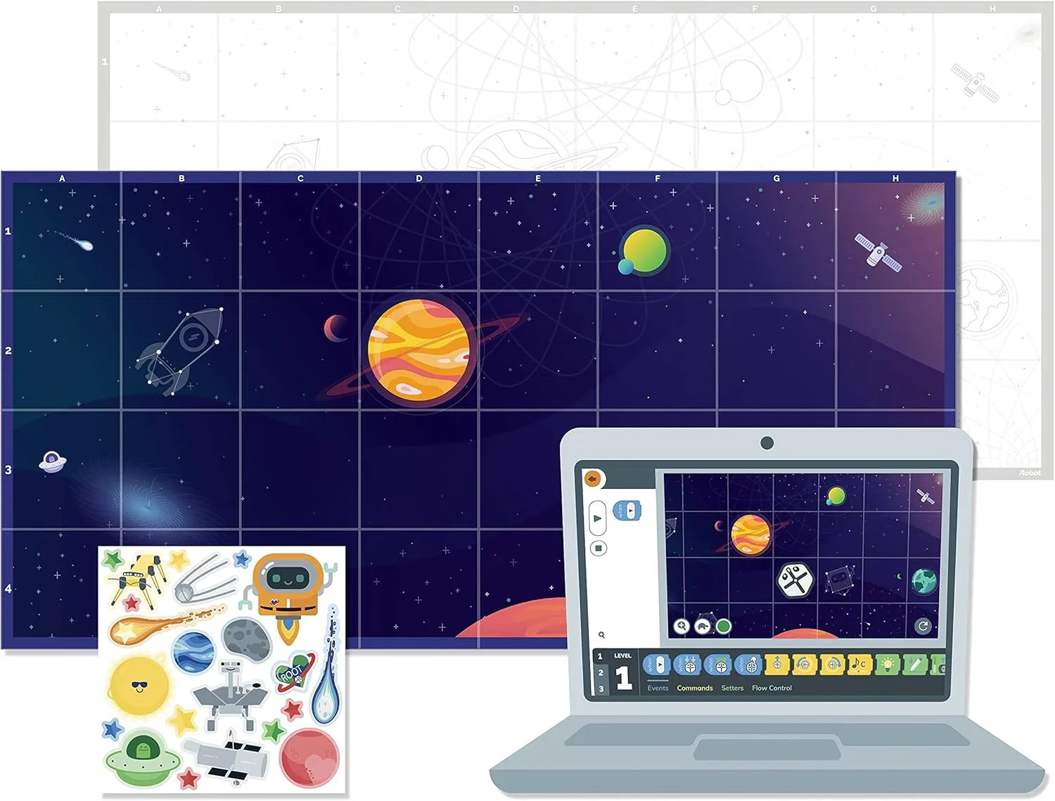 iRobot® Root™ Adventure Pack: Coding in Outer Space (RA107) - Accessory Compatible with Root® rt0 and rt1
