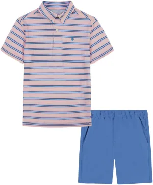 IZOD boys 2-piece Polo and Short Set