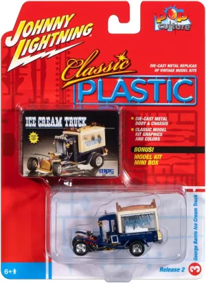 Johnny Lightning - Classic Plastic George Barris Ice Cream Truck (JLSP395 from JLPC015)