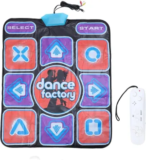 JTLB Kids Music Dance Pad Improve Coordination Anti Slip Interactive Electronic Dance Mat for TV PC