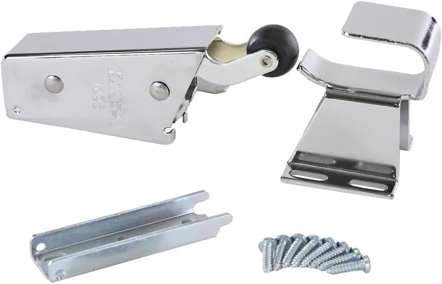 Kason 1095 Spring Action Door Closer with Adjustable Wide Hook 7/8 to 1 5/8 Inch Offset, 11095000013_11094000027