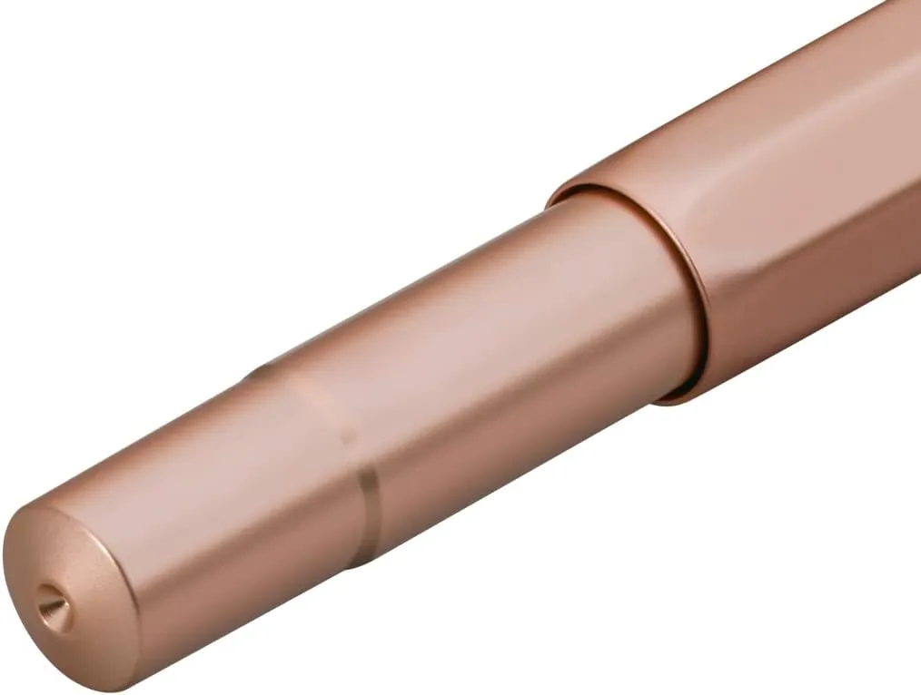Kaweco AL SPORT Rollerball Rosé Gold I Gel/Ballpoint Pen Including 0.7 mm Rollerball Pen Refill in Classic Design with Ceramic Ball I Premium Aluminium Gel Roller 13 cm