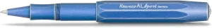 Kaweco AL SPORT Rollerball Stonewashed Blue I Gel/Ballpoint Pen Including 0.7 mm Rollerball Pen Refill in Classic Design with Ceramic Ball I Premium Aluminium Gel Roller 13 cm