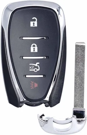 Key Fob Replacement Compatible for Chevy Malibu Cruze Camaro 2016 2017 2018 2019 2020 2021 Proximity Smart Keyless Entry Remote Control HYQ4EA 13508771 433Mhz 13584504 4-Button 13529660