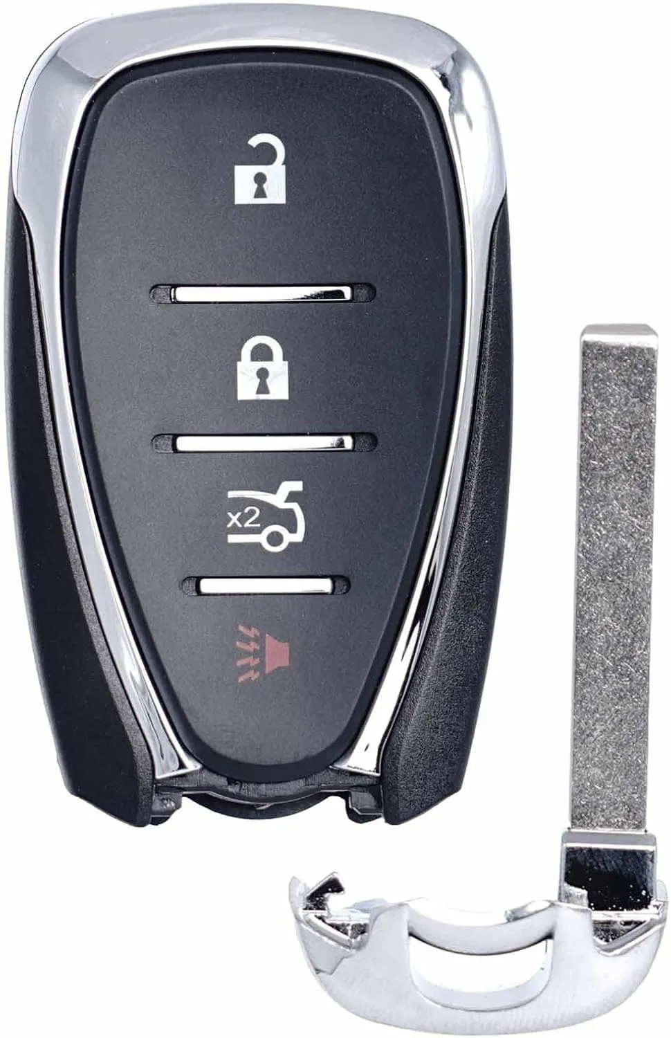 Key Fob Replacement Compatible for Chevy Malibu Cruze Camaro 2016 2017 2018 2019 2020 2021 Proximity Smart Keyless Entry Remote Control HYQ4EA 13508771 433Mhz 13584504 4-Button 13529660