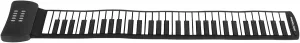 Keyboard Piano, Piano Keyboard Toy Piano Keyboard 61 Keys Hand Roll Piano Roll Up Piano for All Ages (PM61)