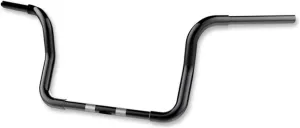 Khrome Werks 300872 1 1/4in. Bagger Bobber Ape Hanger Handlebar - 14in. Rise - Black , Color: Black, Handle Bar Size: 1 1/4in.
