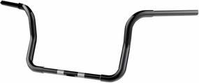 Khrome Werks 300870 1 1/4in. Bagger Bobber Ape Hanger Handlebar - 10in. Rise - Black , Handle Bar Size: 1in., Color: Black