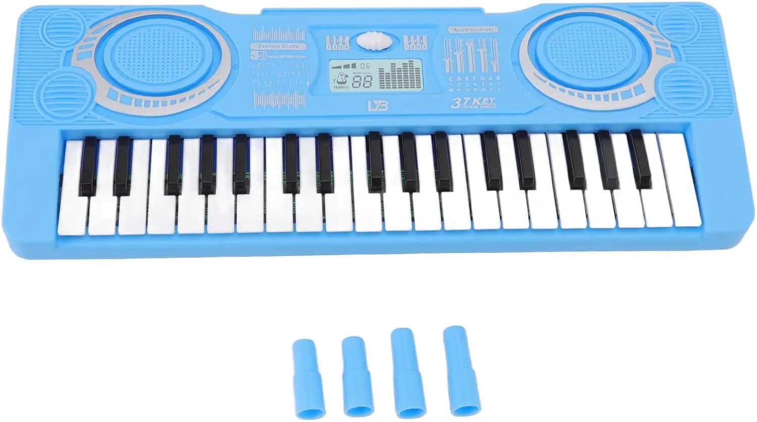 Kid Keyboard Piano, 37 Keys Mini Piano Toy Keyboard for Kids, Portable Electronic Piano Educational Musical Instrument Toys, Birthday Gifts for Beginner Children Toddler Boys Girls(Blue)
