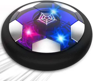 Kids Toys Christmas Stocking Stuffers Hover Soccer Ball, Rechargeable Air Soccer Indoor Fun Toys Birthday Gifts for Boys Girl Toddlers Age 3 4 5 6 7 8 Years Old