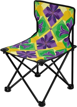 Kigai Folding Camping Chair Heavy Duty Chair Ultralight Compact Portable Beach Chair for Outdoor Camp, Hiking, Travel, Beach, Sporting Event and Picnic, Mardi Gras