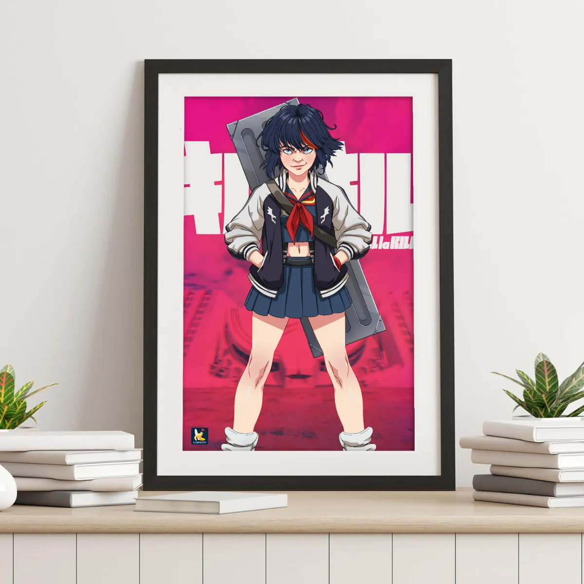 Kill la Kill: Ryuko Matoi (11"x17")   Bonus Sketch