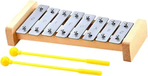 Kisangel 1 Set Educational Music Knocking Instrument for Early Learning Portable Xylophone for Enhances Coordination and Hearing Development