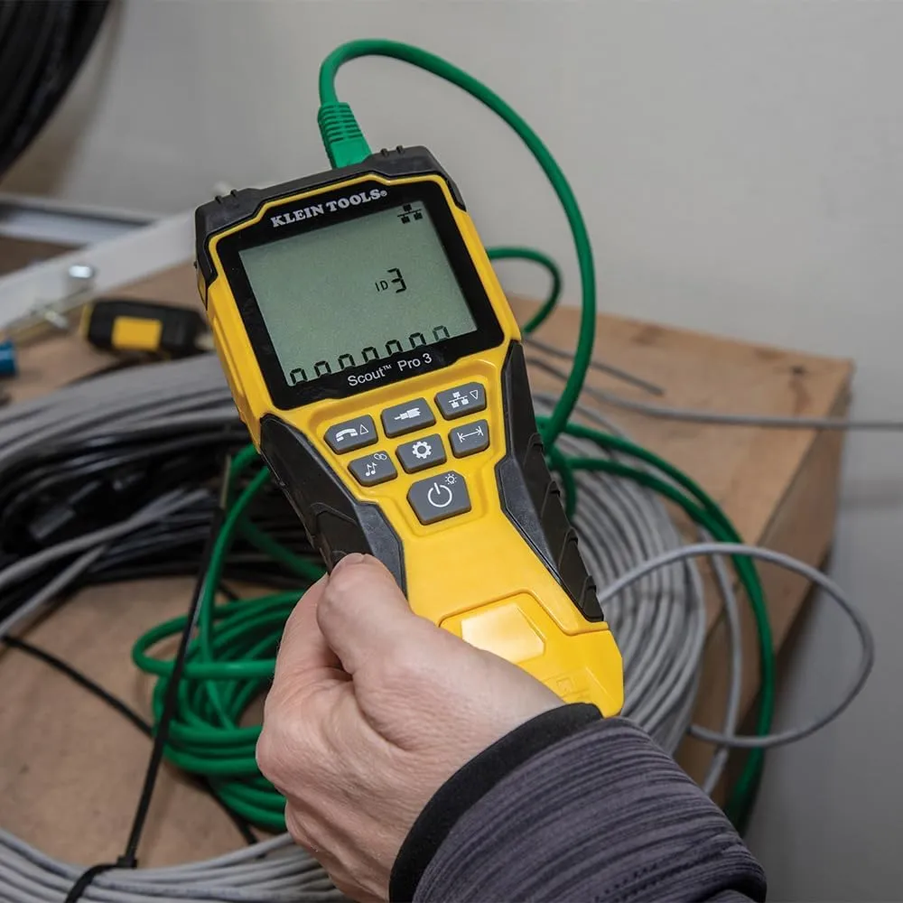 Klein Tools VDV501-218 Cable Tester Remote, Test   Map Remote #8 for Klein Tools Scout Pro Series Testers
