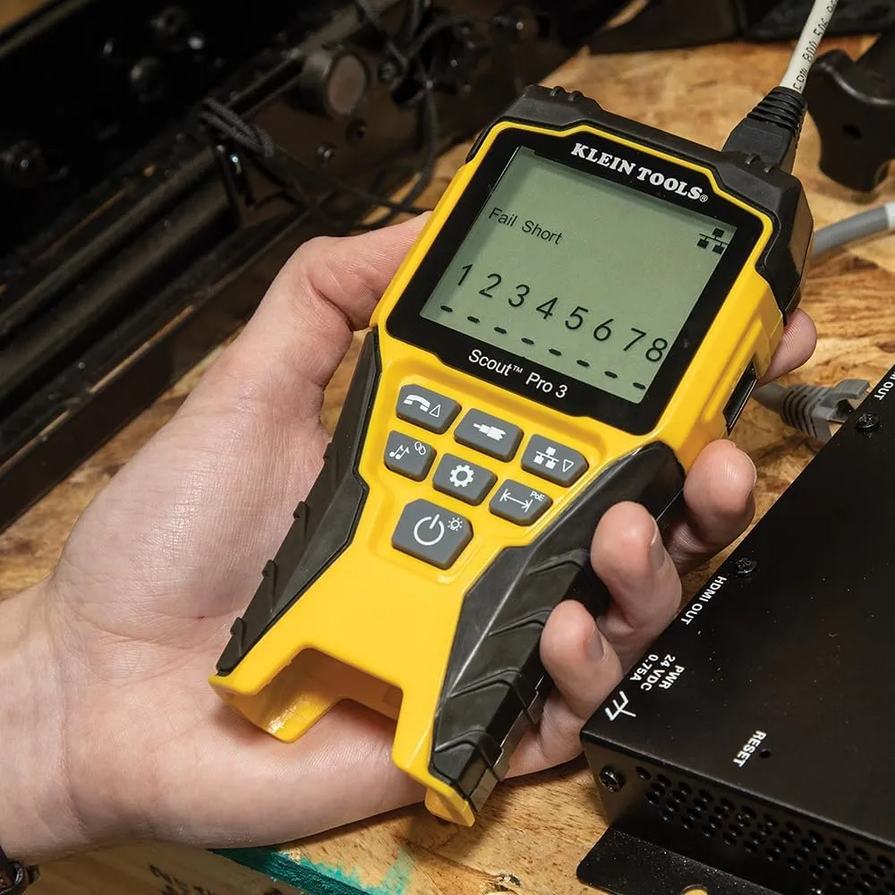 Klein Tools VDV501-218 Cable Tester Remote, Test   Map Remote #8 for Klein Tools Scout Pro Series Testers