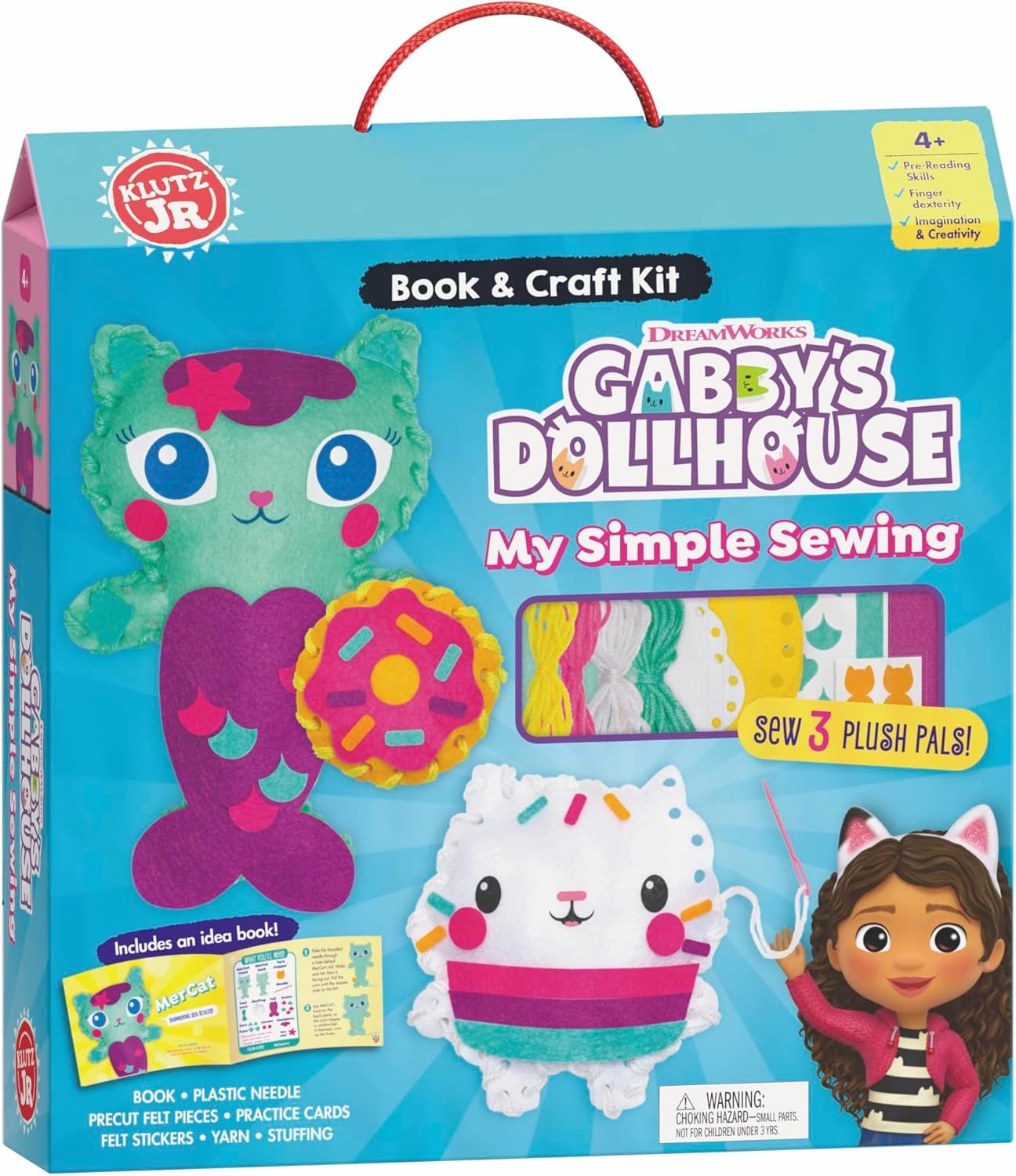 KLUTZ GABBY'S Dollhouse My Simple Sewing