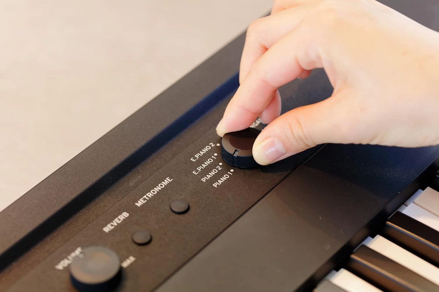 Korg Liano Portable 88-key Digital Piano w/ Semi-Weighted Keys, Bass Reflex Speakers and includes a Sustain Pedal & Power Adapter - Black