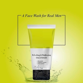 Kukumadi Refreshing Face Wash,Anti Pollution,Deep Cleansing Face Wash For Men. Suitable For All Skin Types 200ml (Pack Of 1)