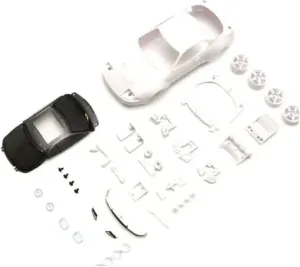 Kyosho Mini-Z Toyota Celica GT-Four Unpainted White Body Set with Wheels MZN227