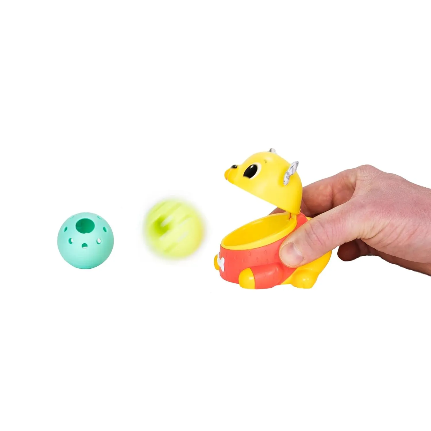Lamaze Crawl & Chase Pug Ball Popper Toy - Includes Pug Ball Popper and 2 Baby Ball Toys - Baby Easter Basket Stuffers - Baby Crawling Toys Ages 18 Months and Up