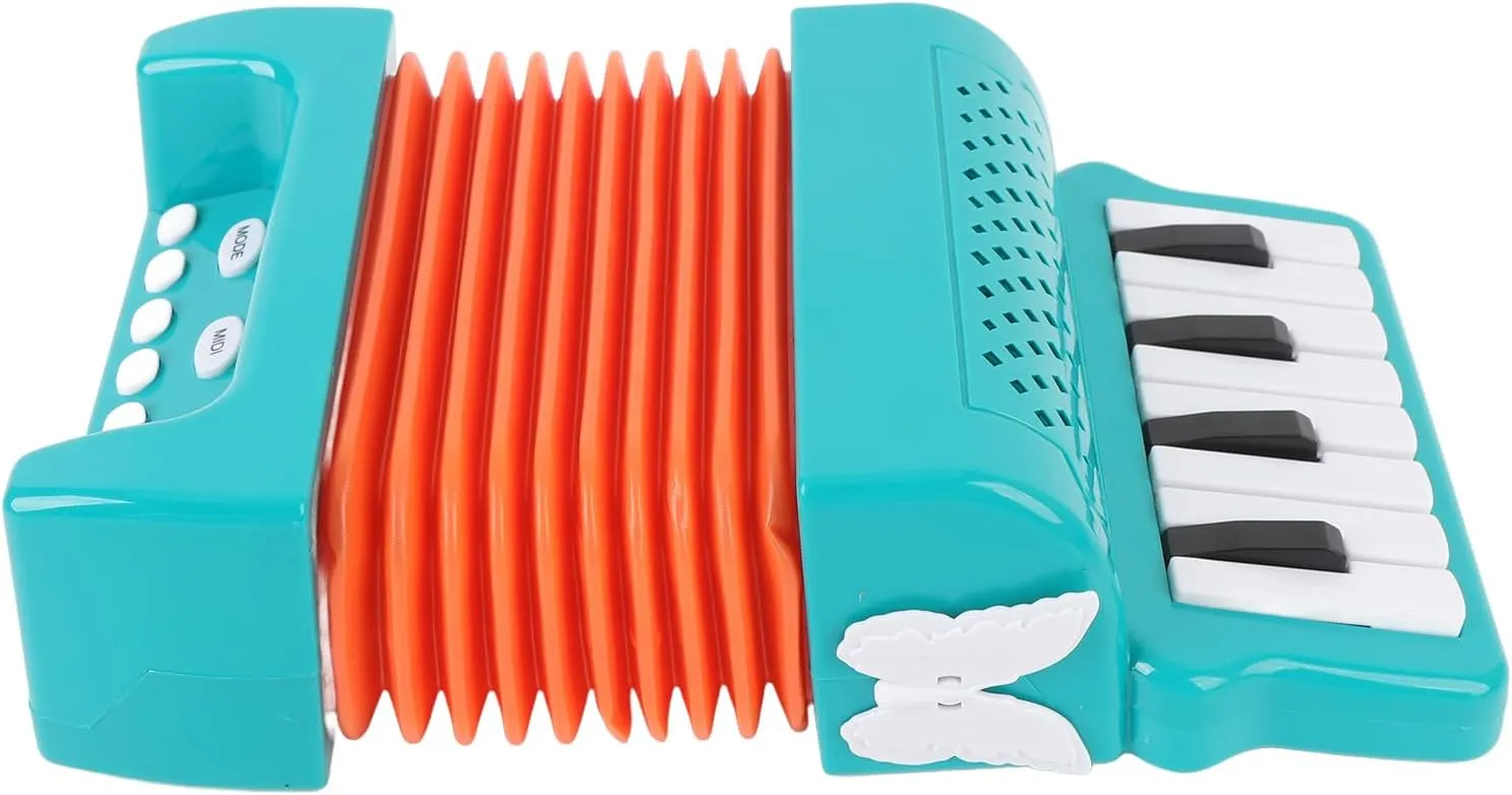 Large Size Kids Accordion Toy with Diverse Musical Tones, ABS Material for Enlightenment Education, Easy to Carry with Great Sound Quality