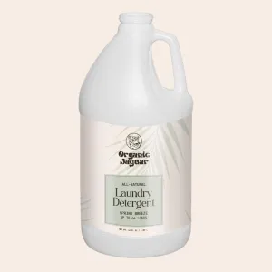 Laundry Detergent, Spring Breeze, Up to 64 Loads, 100% Natural Formula with Essential Oils, Gentle & Effective Formula Without Harsh Ingredients, Paraben & Sulfate Free, Natural Scent