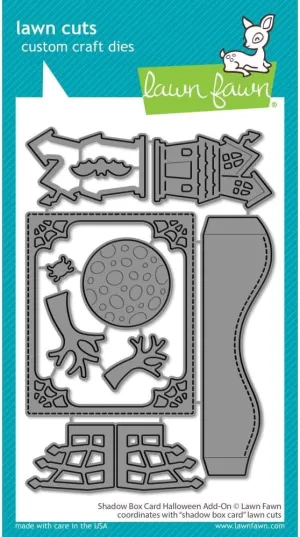 Lawn Fawn LF3243 Shadow Box Card Halloween Add-On Dies