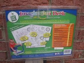 Leap Frog Imagination Desk Interactive Color-and-Learn Book and Cartridge: Disney's A Day With Pooh (Life Lessons, Lesson 1)