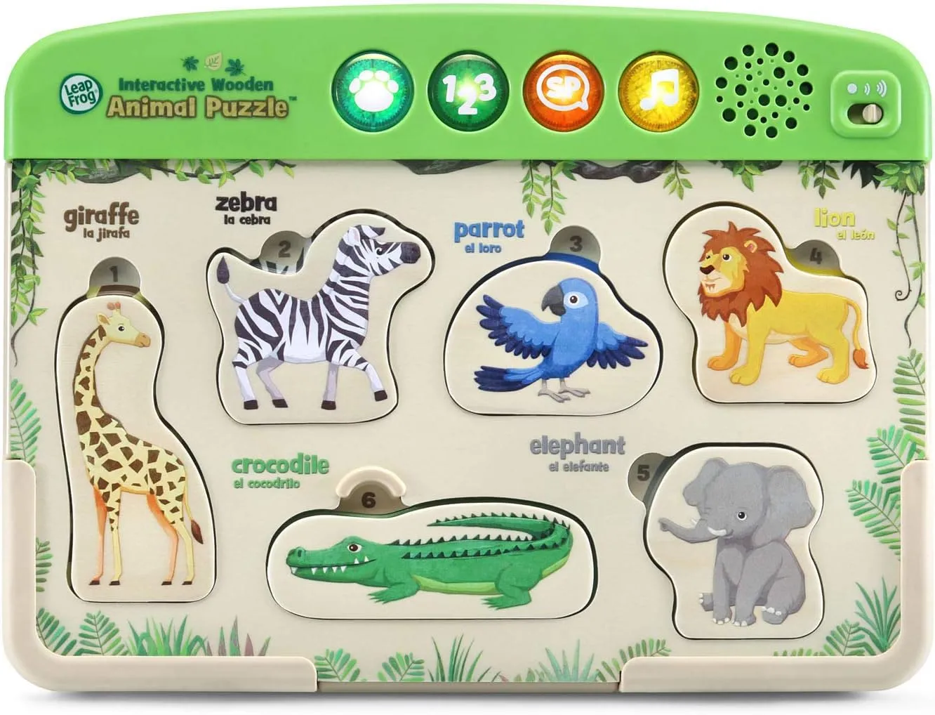 LeapFrog Interactive Wooden Animal Puzzle