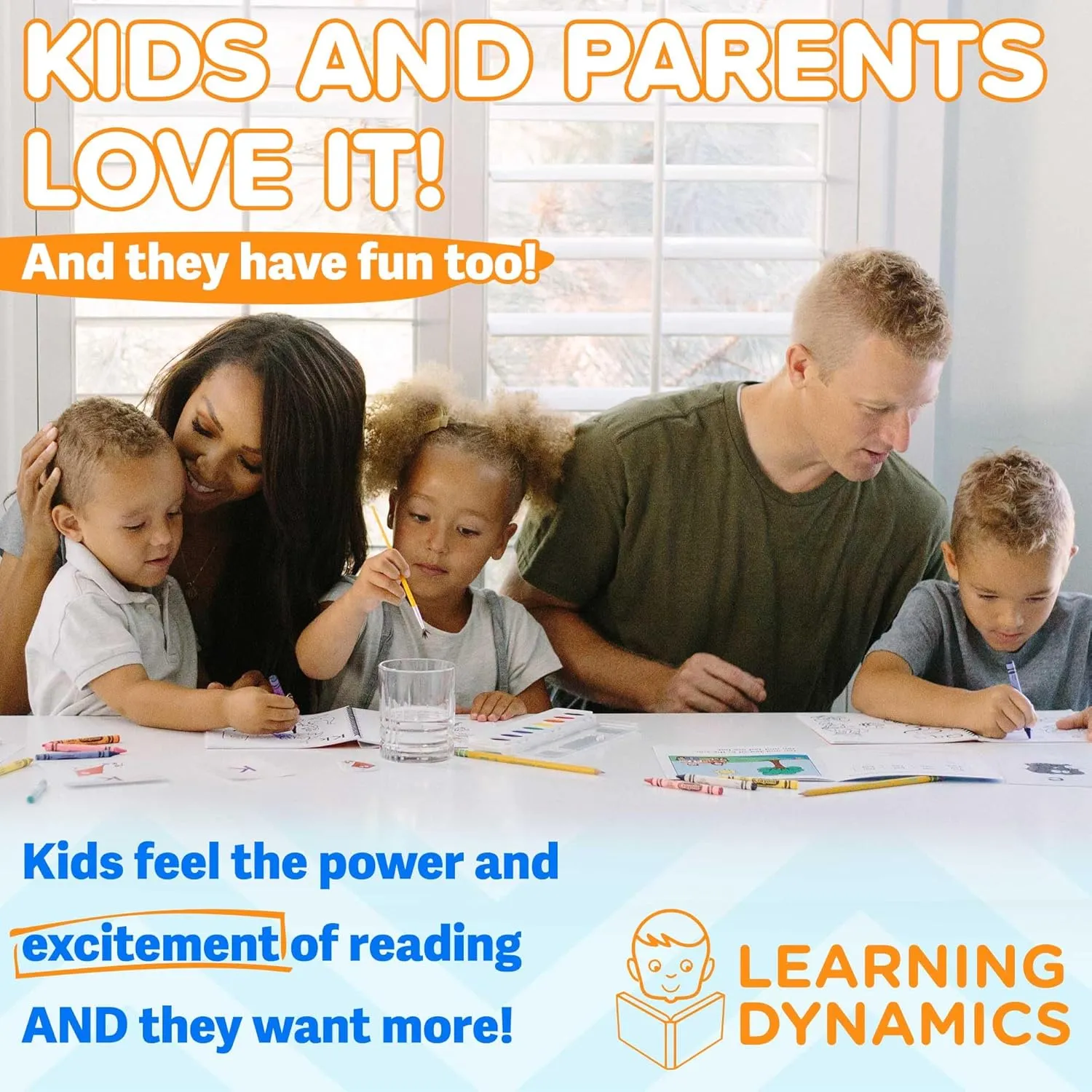 Learning Dynamics 4 Weeks to Read – Learn How to Read & Write Program Includes 53 Books, Teaching Manual, Activity Workbooks, CD, Flashcards , Manipulatives – Teaches Letters, Phonics & Reading