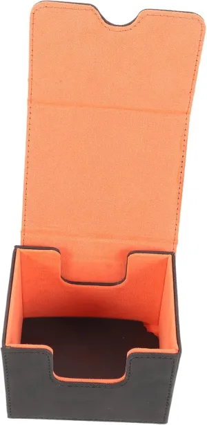 Leather Card Decks Box Card Box Storage for Games Safe Compact Organizer