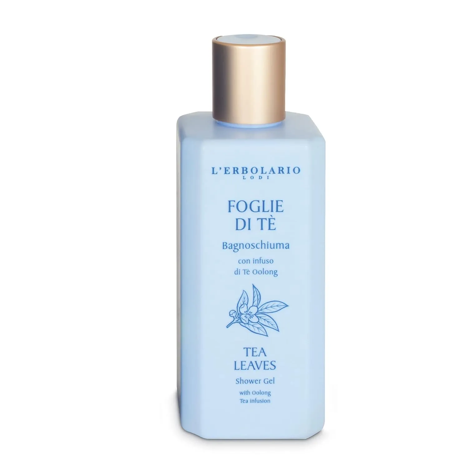 L'Erbolario Tea Leaves Face And Hand Cleansing Gel - With Oolong Tea Infusion - Floral Scent - Has A Distinctive Mild And Delicate Aroma - Leaving The Skin Feeling Soft And Silky - 8.5 Oz Body Wash