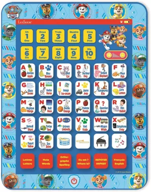 LEXIBOOK Paw Patrol JCPAD002PAi17 Interactive Bilingual Learning Tablet in English/Polish