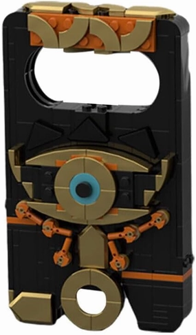 Link's Magical Phone Sheikah Slate Model Game Prop 248 Pieces MOC Build for Age 18 