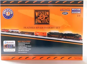LIONEL Western Pacific WP Feather River Legacy Freight Train Set O Gauge 2422030