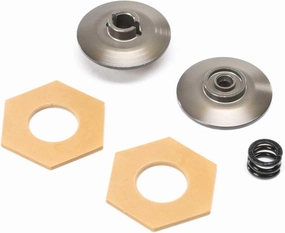 Losi Grooved Slipper Plate Set Mini-B BL TLR312002
