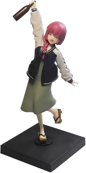 LUNK Hiroi Kikuri Figure Anime Action Figure Cute Drunk Hiroi Kikuri Figurine 7.5in Manga Girl Model Statue Collectibles Anime Gifts