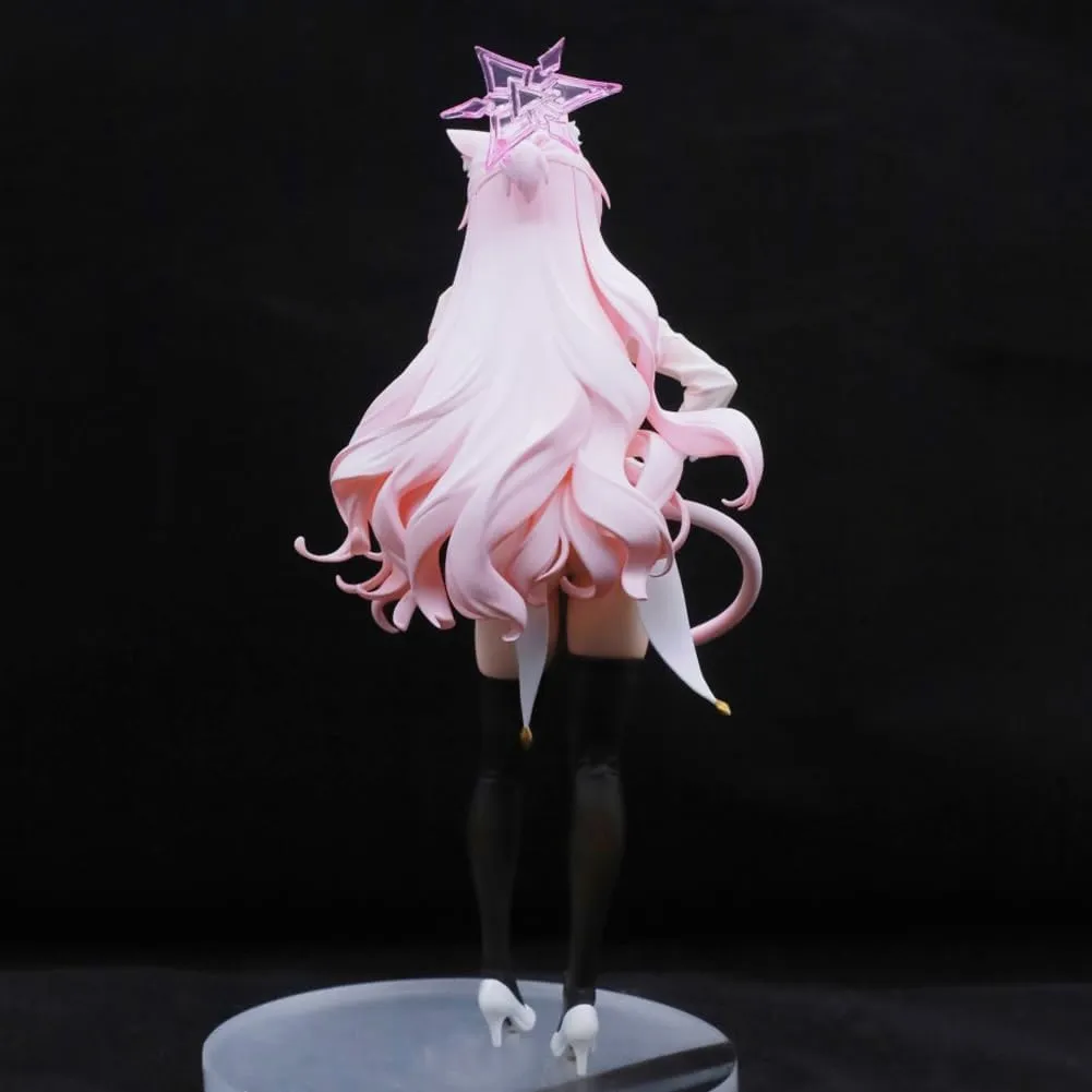 LUNK Kiyosumi Akira Figure,Anime Game Bunny Girl Action Figure,Kiyosumi Akira Figurine 9.8in Cartoon Girl Statue PVC Model Collection Decoration