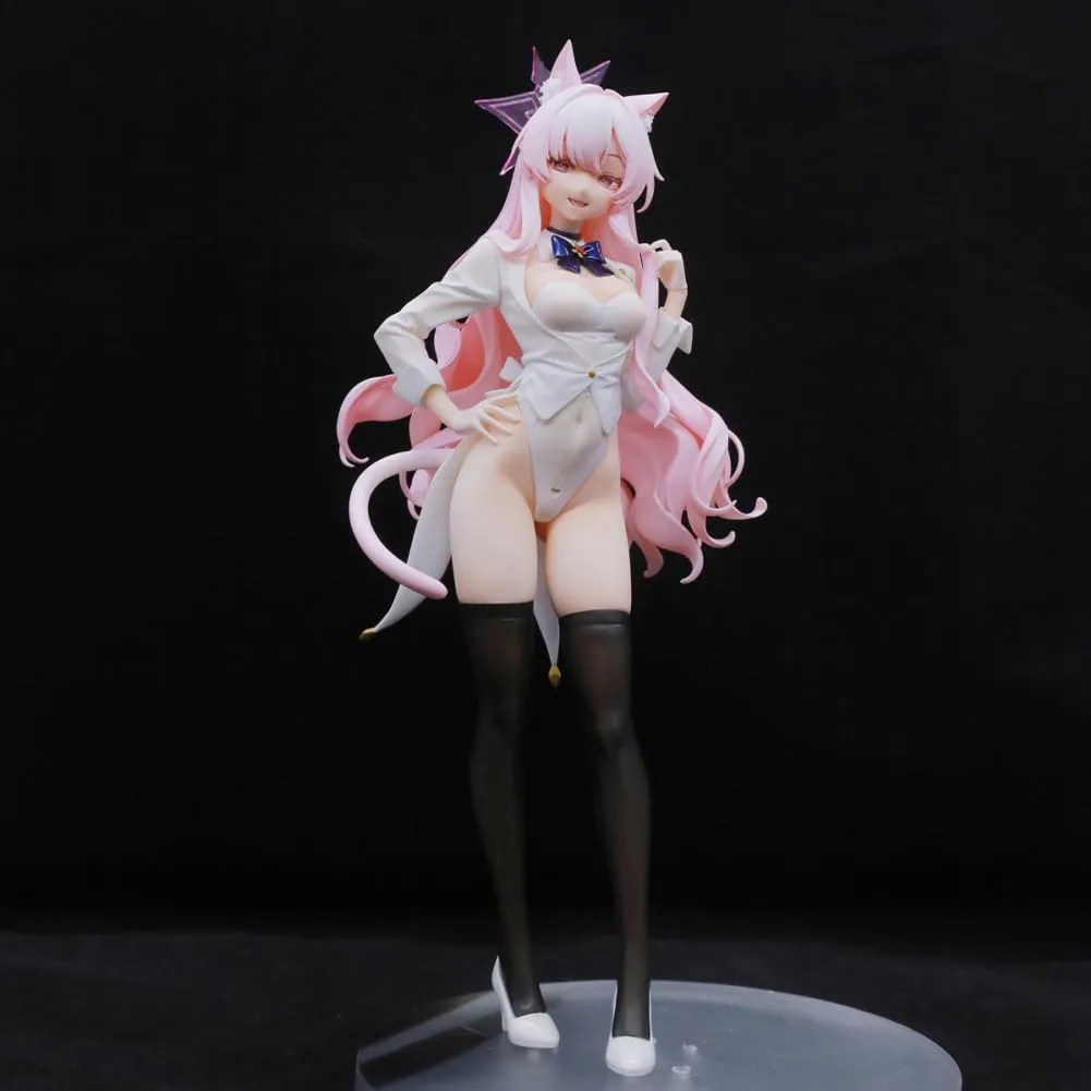 LUNK Kiyosumi Akira Figure,Anime Game Bunny Girl Action Figure,Kiyosumi Akira Figurine 9.8in Cartoon Girl Statue PVC Model Collection Decoration