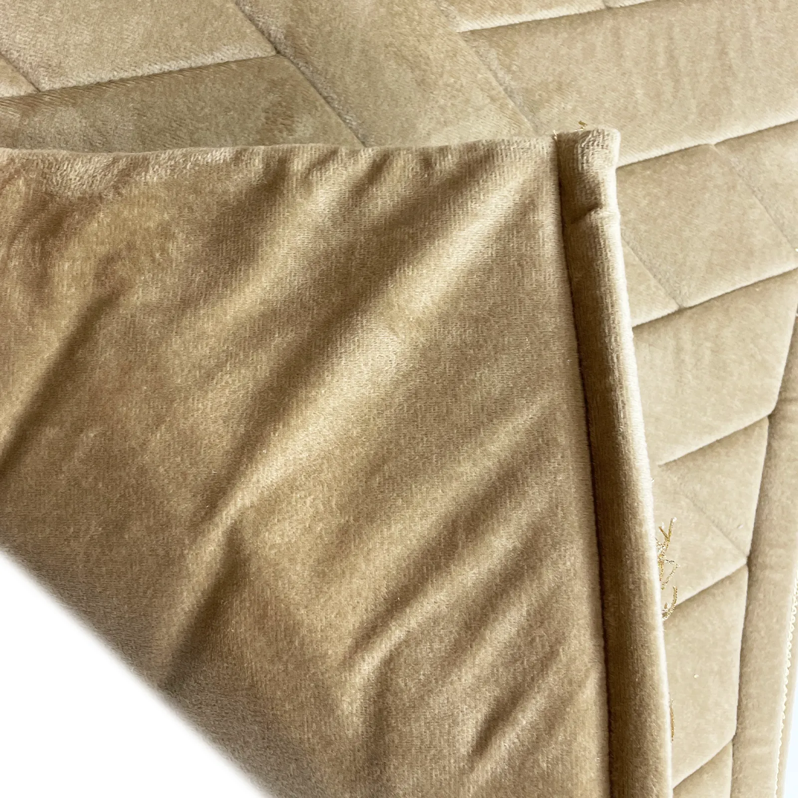 Luxury Padded Tulip Salah Prayer Mat - Brown