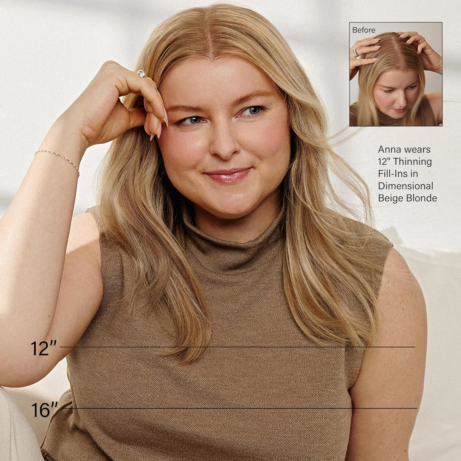 Luxy 100% Remy Human Hair – Scalp Hair Fill-Ins - Clip-Ins for Scalp & Part Line Coverage - Natural Coverage for Thinning Areas, Lightweight Mesh Bands 30 grams 12" Jet Black Scalp