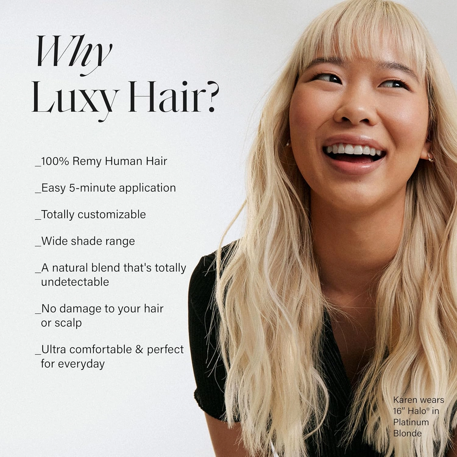 Luxy 100% Remy Human Hair – Scalp Hair Fill-Ins - Clip-Ins for Scalp & Part Line Coverage - Natural Coverage for Thinning Areas, Lightweight Mesh Bands 30 grams 12" Jet Black Scalp