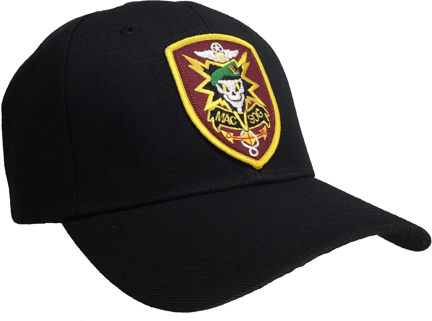 MACV SOG Hat Black Ball Cap